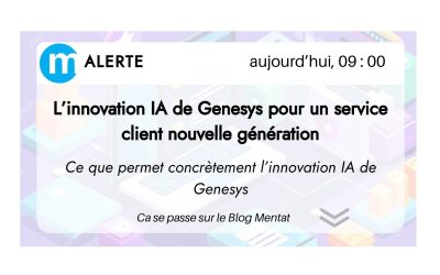 L’innovation IA de Genesys pour un service client nouvelle génération